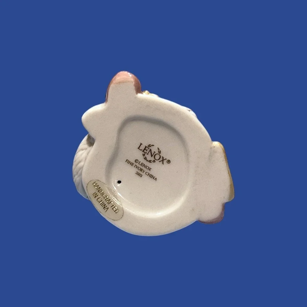 Lenox Perpetual Calendar Playful Kittens September Cat Figurine School 2003